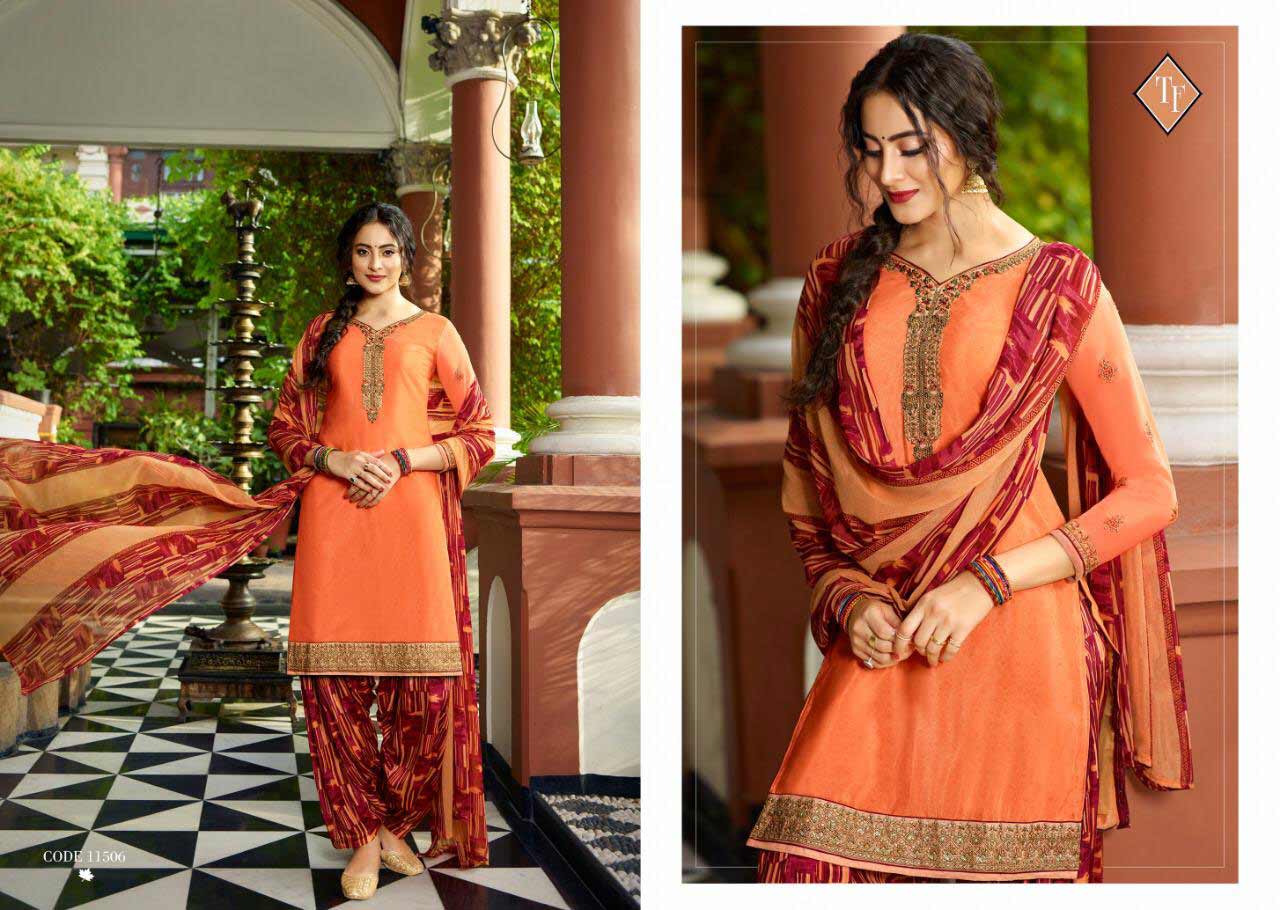 Tanishk Fashion Royal Silk Vol 6 Crepe Salwar Suits Tanishk Fashion Royal Silk Vol 6 Crepe Salwar Suits